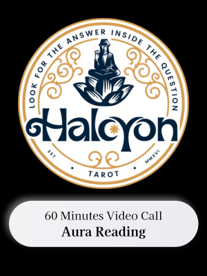 60 Mins Video Call Aura Reading & Alignment by Halcyon Tarot