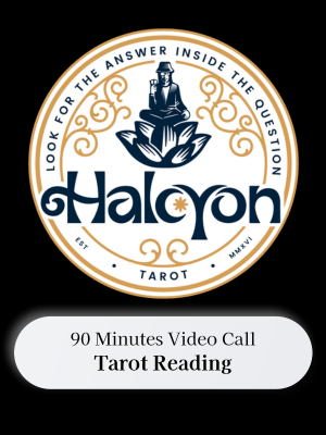 90 Mins Video Call Tarot Reading (Esoteric & Archetypal) - Halcyon Tarot